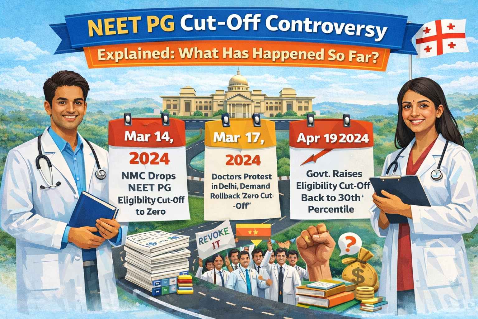 NEET PG Cut-Off Controversy Explained: What Has Happened So Far?